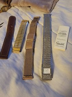 Vintage Watch Bands NOS Speidel Calendar Watch Band