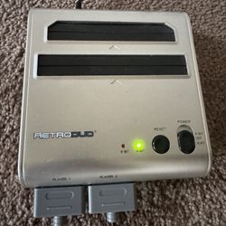 Retro Duo Console And Controllers 