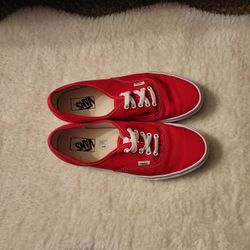 Mens Van's Red 