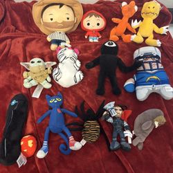 Lot Of Plushies