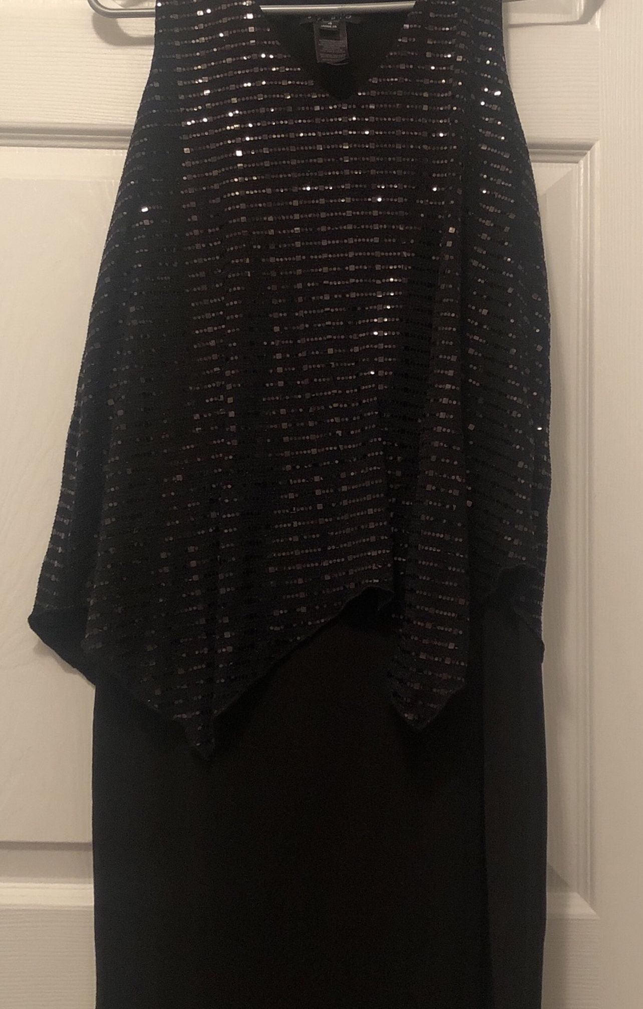 Endfocus Studio Black Poncho Dress , Size 4