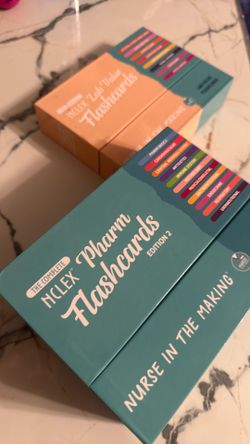 Nurse in the making nursing school flashcards