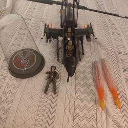 G.I.joe Haslab Dragon Fly With Wildbill Only