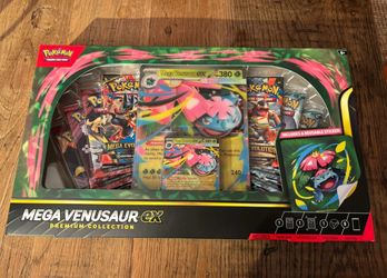 Pokémon TCG Mega Venusaur Ex Premium Collection Box - NEW, SEALED AND IN HAND
