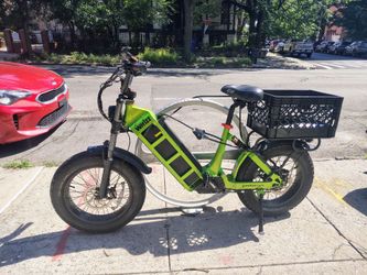 ELECTRIC BIKE, HUGE BATTERY, FAT TIRES + DUAL SUSPENSION. NYC READY.