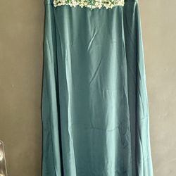 Green Night Dress 