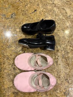 Girls Tap and Ballet Shoes