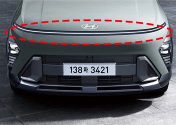 2024 2025 2026 Hyundai Kona Front Center Full LED DRL Light OEM 92209-BE