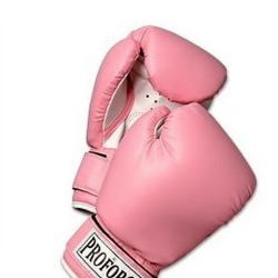 ProForce Leatherette Boxing Gloves – Pink New 