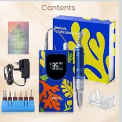 (NEW) Delanie Nail Drill Rechargeable Portable Nail File