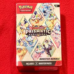 POKÉMON Prismatic Evolutions Booster Bundle