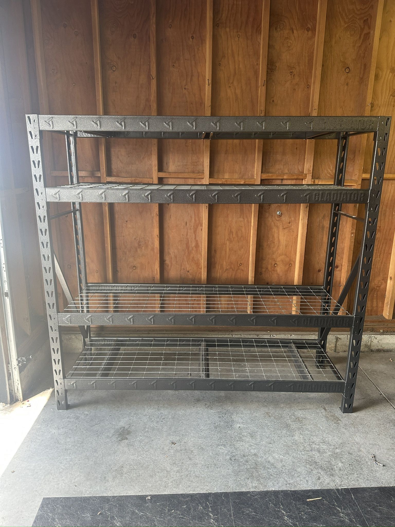 GLADIATOR SHELVING!