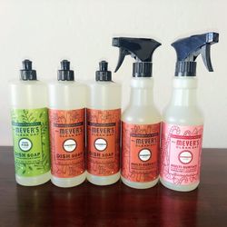 Mrs Meyers Dish Soap & Multi-Surface Cleaner 