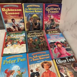Treasury Of Illustrated Classics 10 Book Collection (children’s Books)