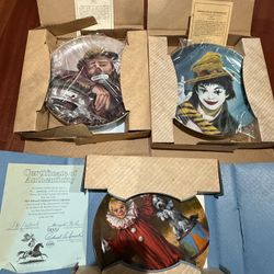 Fine China limited edition plates Helland McClelland