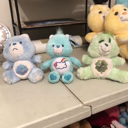 Vintage Care Bears - Small Ones - Lot Of 3 - $50