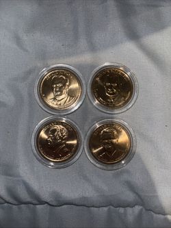 Gold Presidential Dollar Coins