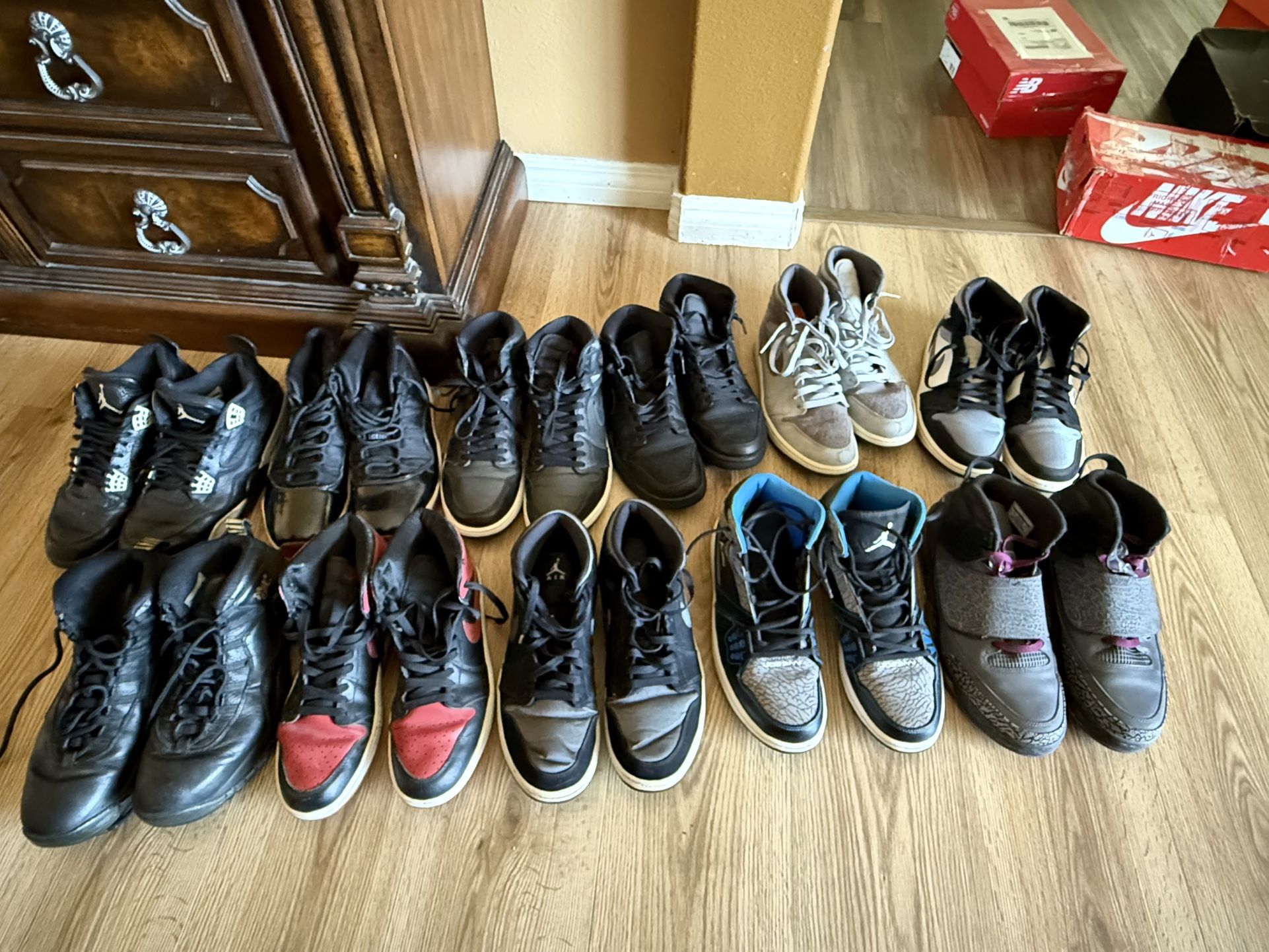 Men’s Jordans All Size 12