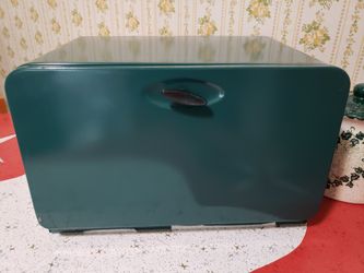 Vintage Metal KCO Canada Bread Box

