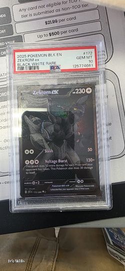 Zekrom Ex PSA 10