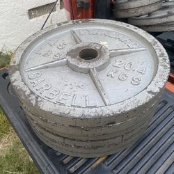 45lb Olympic Weight Plates 