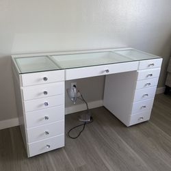 Vanity Desk 13 Drawers 