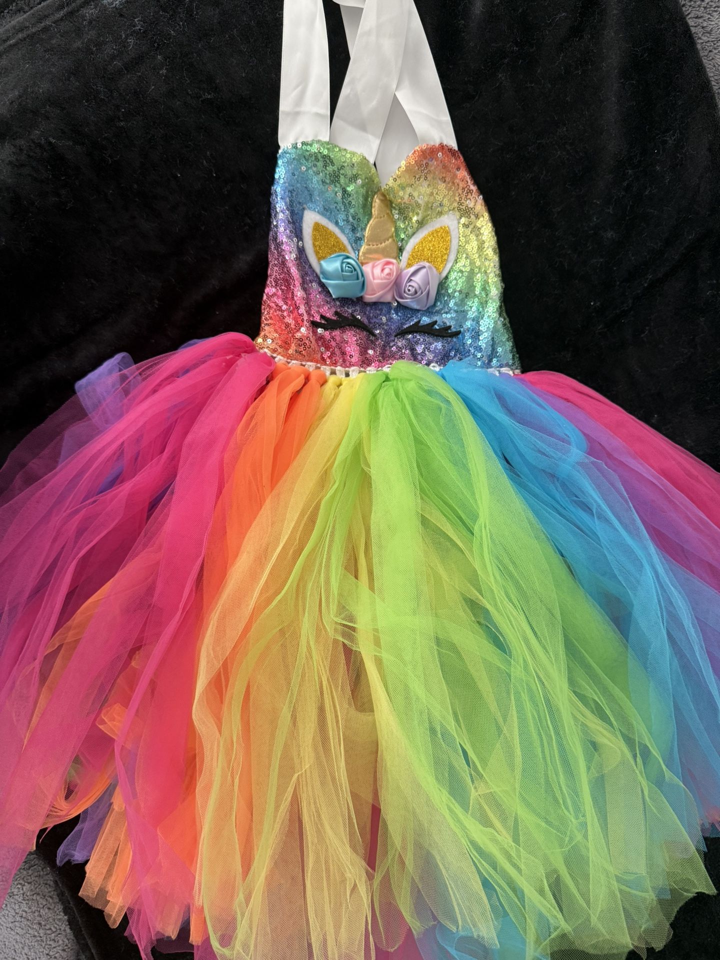 Unicorn Tutu Dress Size 4/5