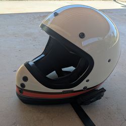 HJC V60 Retro Helmet (Small) w/ Sena comm