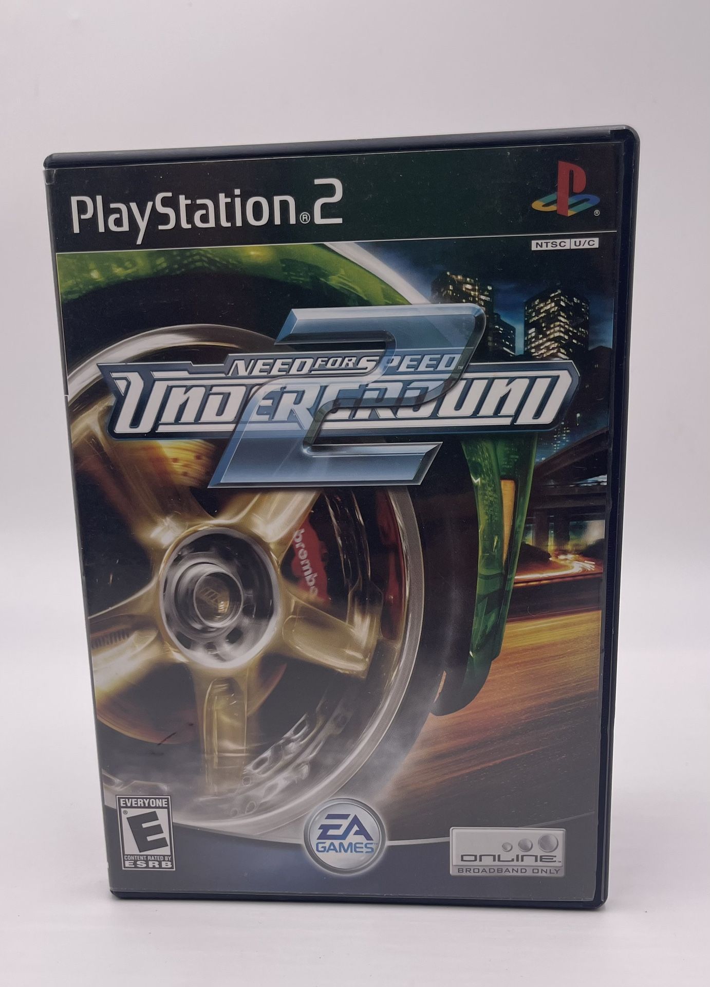 Need For Speed Underground 2 Sony PlayStation 2 PS2 Video Game