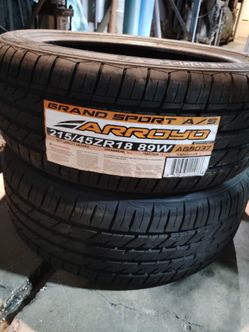 Tires.#2.. only two available brand new.