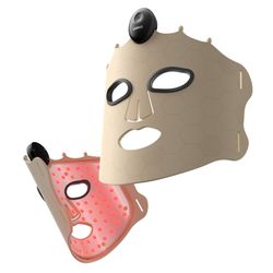 Lite LED Mask With 3 Modes for Anti-Acne & Anti-Aging, Powerful LED Beads With Red, Blue and Mixed Light, 3D Facial Comfort Fit, Red Light Therapy Ski