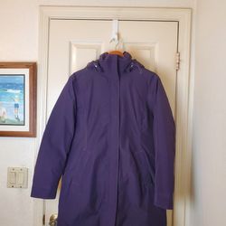 LAND'S END DOWN-FILLED PARKA WOMENS S (6-8)