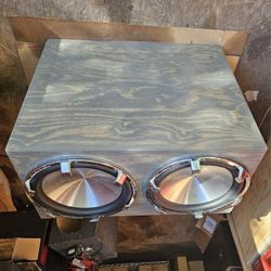 Audiobahn Alum15n 15's With Custom Aero Ported Box 