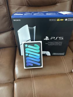 Ps5 digital IPad mini brand new never been opened