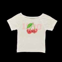 Golden Hour Cherry 1990 T- Shirt Size S