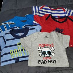 Boys  O/3 Body suits 