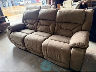 Brown sofa
