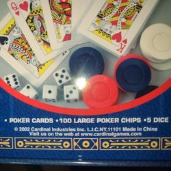Vintage Poker Cards & Dice