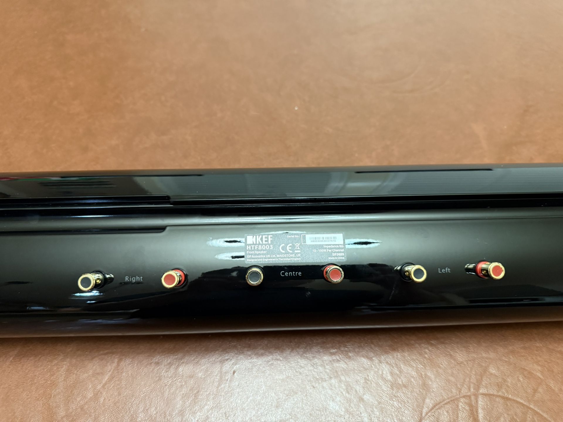 Kef HTF 8003 Center And Soundbar Speaker