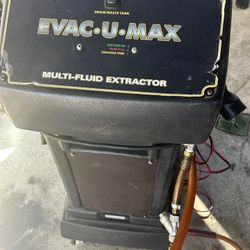 Flo Dynamics Evac-u-Max Multi Fluid Extractor For Sale  