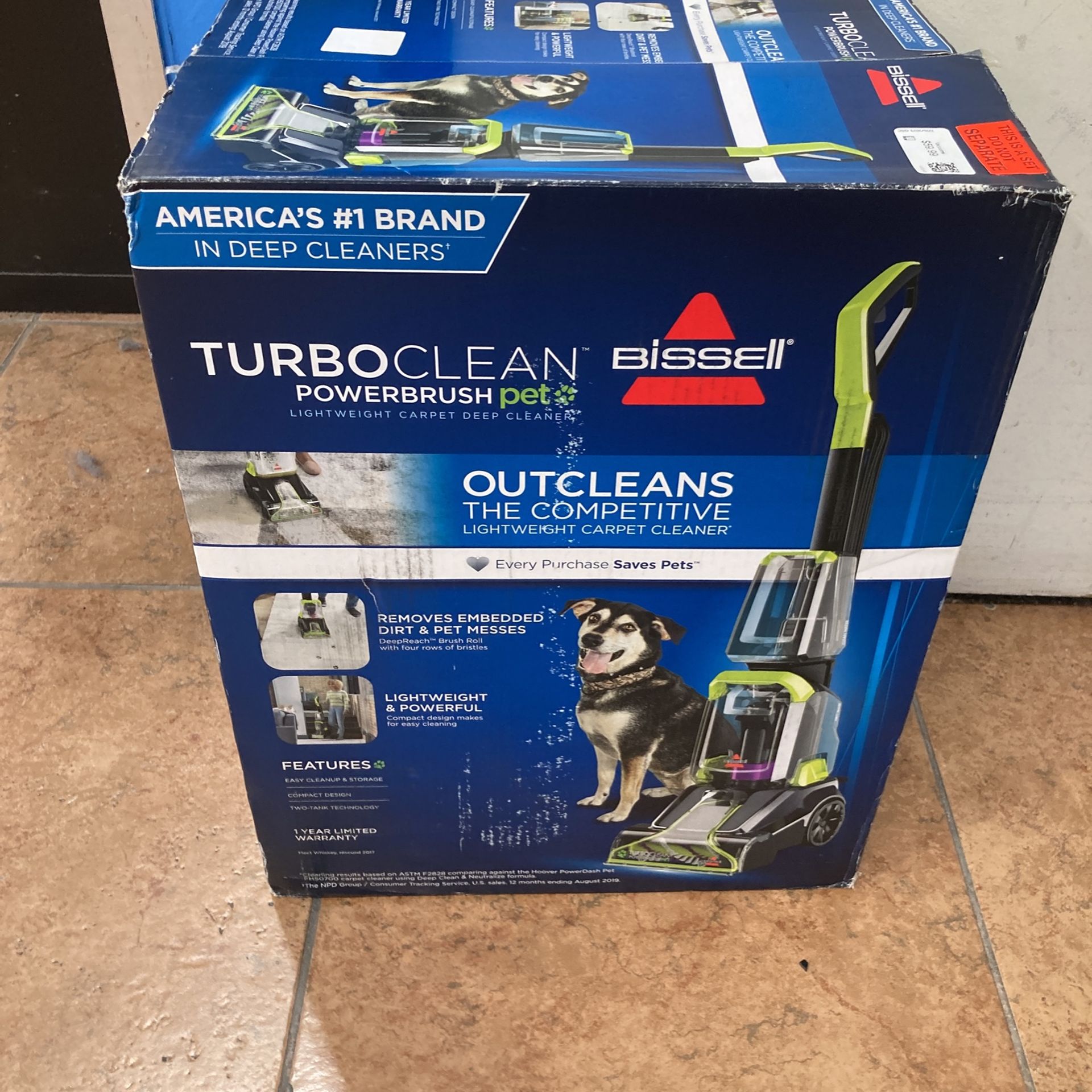 🟩Bissell Turbo clean Power brush Pet Vacuum Goodwill Miracle Mile