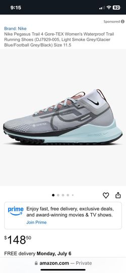NIKE Women REACT PEGASUS TRAIL 4 GTX -Perfectly NEW Size 8.5