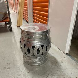 Silver Stool drum 