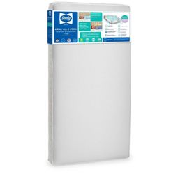 Sealy Airial Breathable 2-Stage Crib Mattress and Toddler Mattress