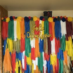 Tassel  Party Backdrop