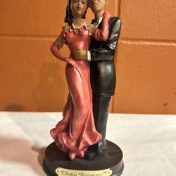 Ebony Treasures In Love Black Husband And Wife by United Treasures Inc.