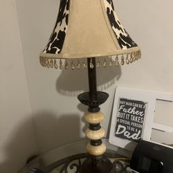 Rustic Small Lamp