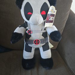 Build A Bear Marvel Deadpool 30th Anniversary Plush