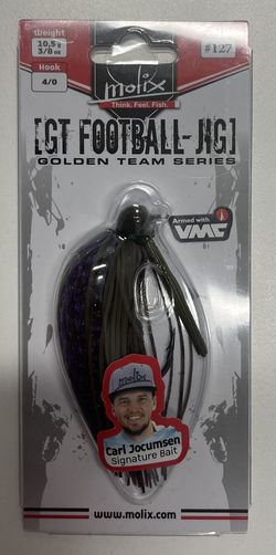 Molix Football Jog 3/8 oz 4/0 Hook