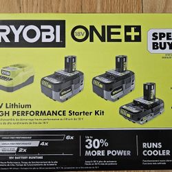 Ryobi 18V HP Battery Set